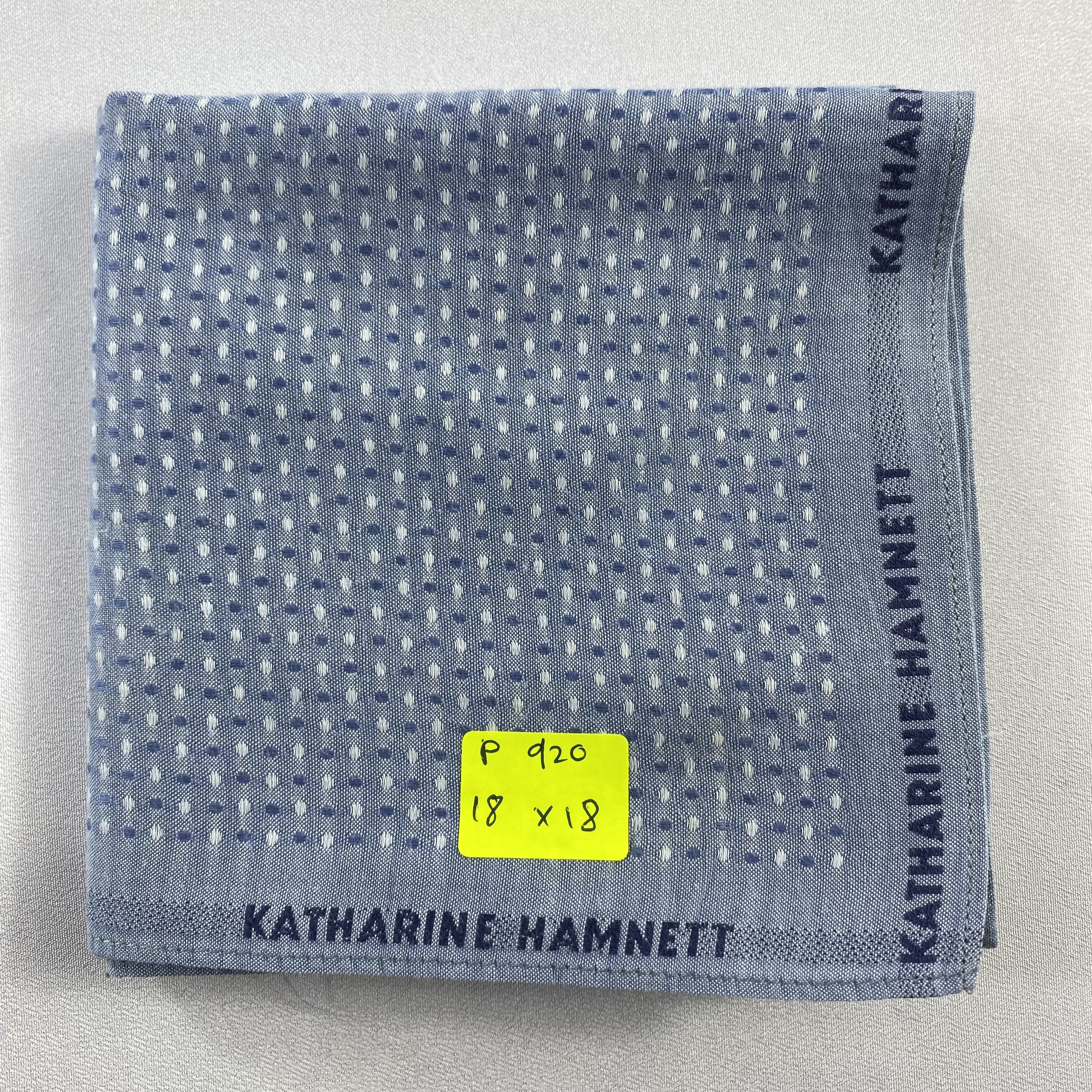 Katharine Hamnett London × Vintage Katharine Hamnett Bandana/ Handkerchief / Neckerchief-P920 Size ONE SIZE - 5 Thumbnail