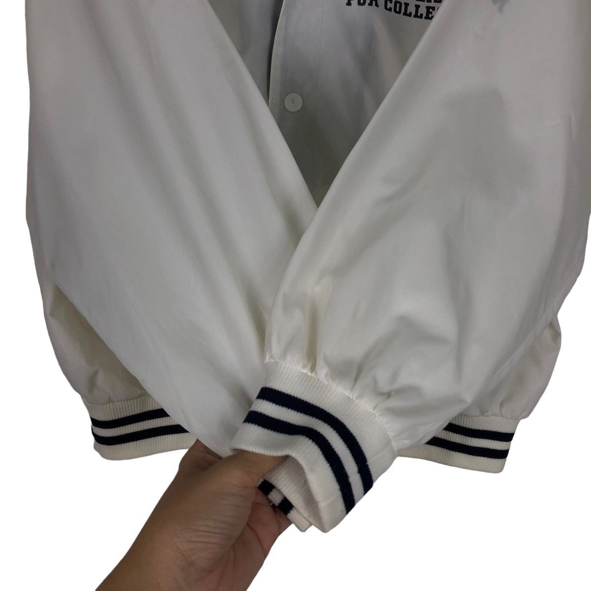 Japanese Brand 🔥Vintage Bomber Jacket Satin Riders South Dakota Univ USA Size US M / EU 48-50 / 2 - 13 Thumbnail