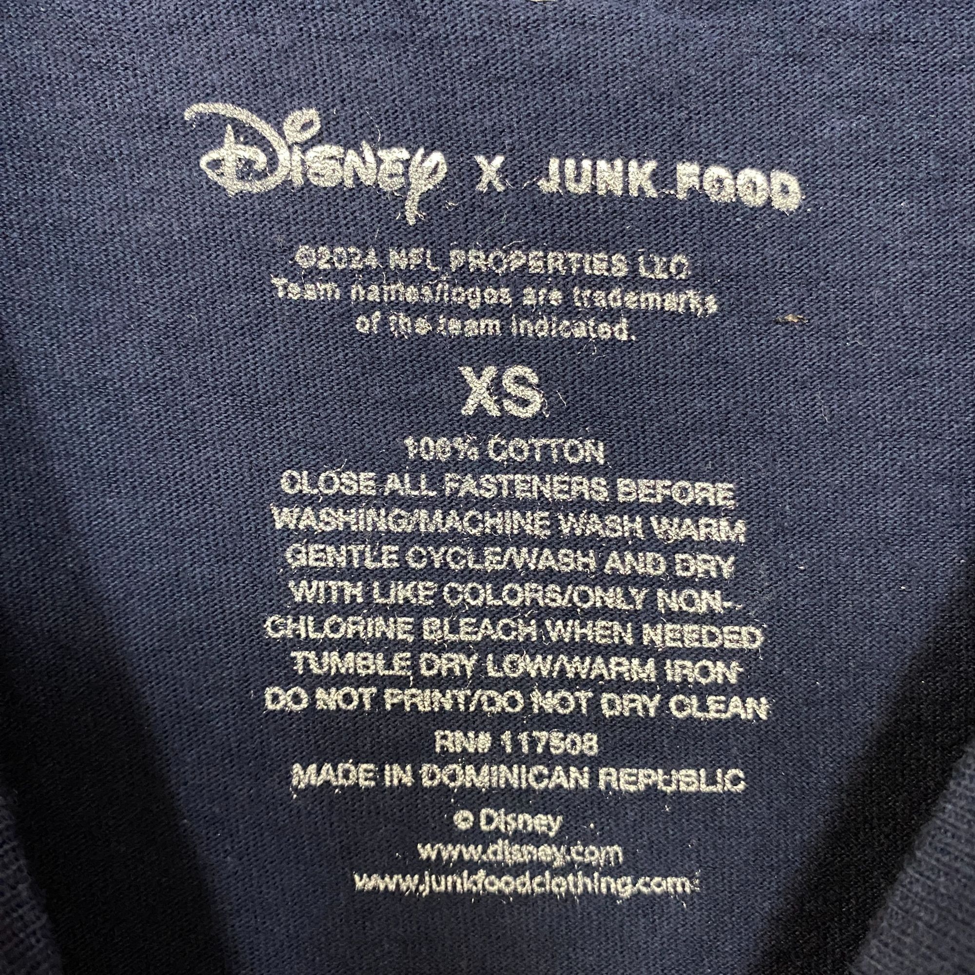 Disney Disney x Junk Food NFL Chicago Bears Mickey Mouse Navy Blue Size US XS / EU 42 / 0 - 4 Thumbnail