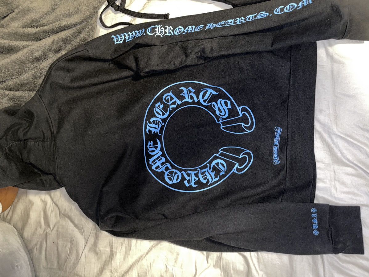 Chrome Hearts Chrome hearts online exclusive spell out hoodie and pants Size US M / EU 48-50 / 2 - 8 Thumbnail