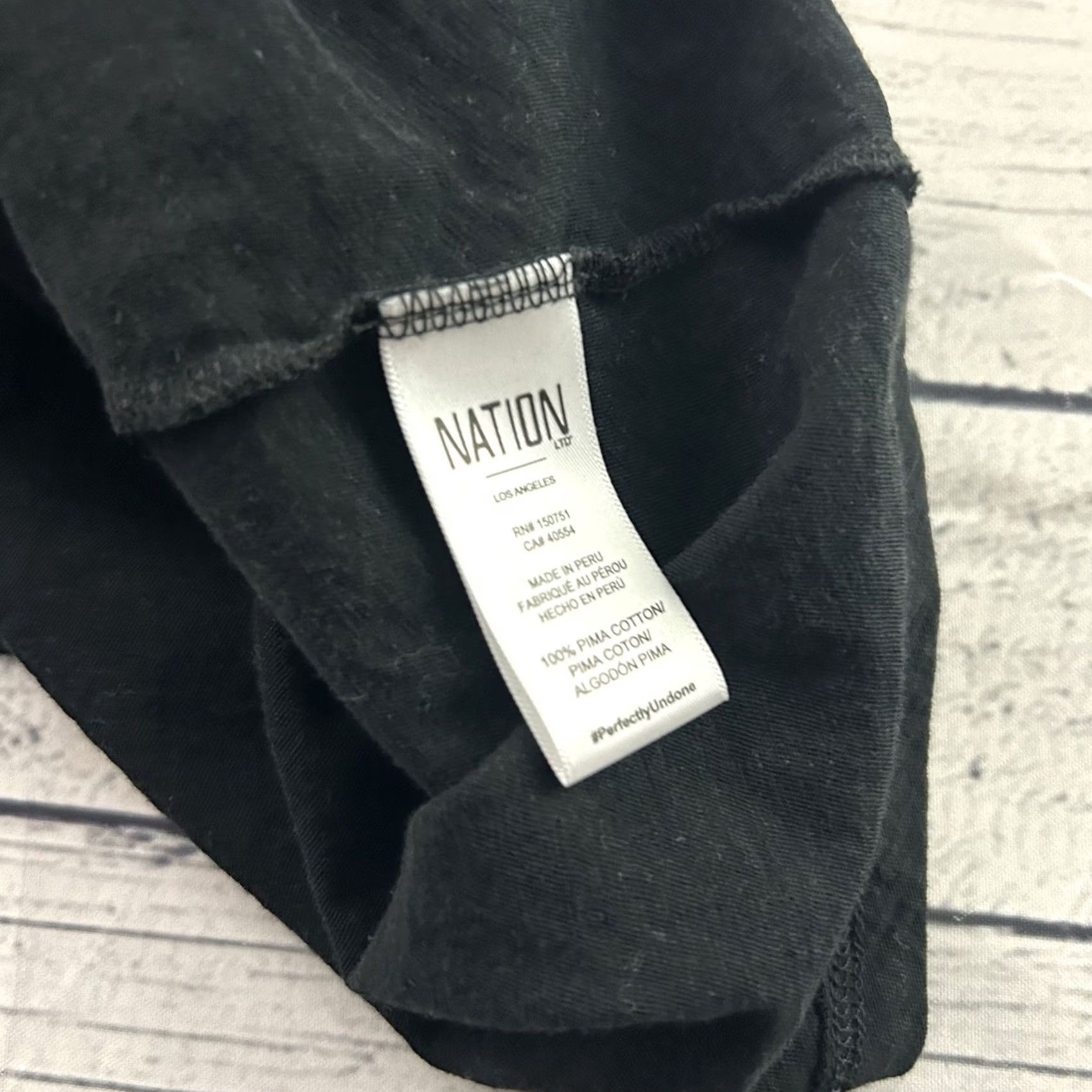 P.E Nation Nation Long Sleeve LTD Paige Smock Cuff Tee Women's Small Black Size S / US 4 / IT 40 - 5 Thumbnail