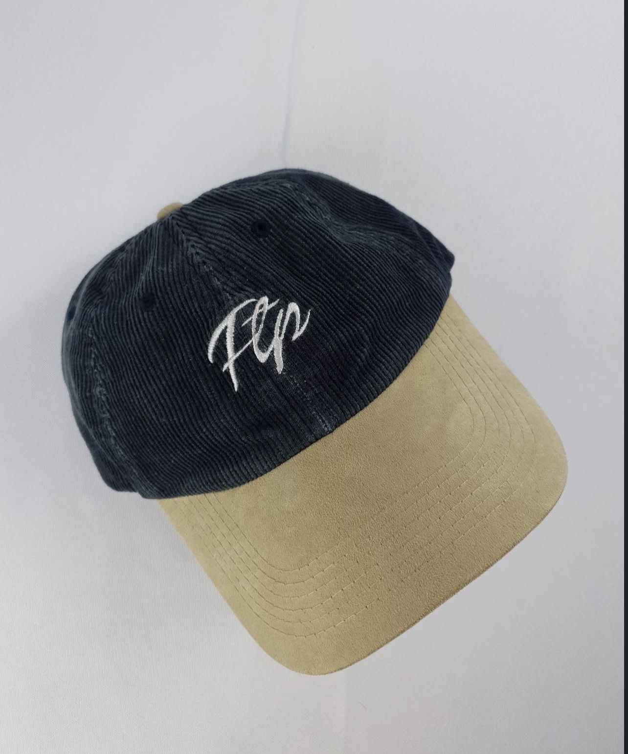 Fuck The Population × G59 Records FTP Corduroy Script Logo Hat (2016) Size ONE SIZE - 1 Thumbnail