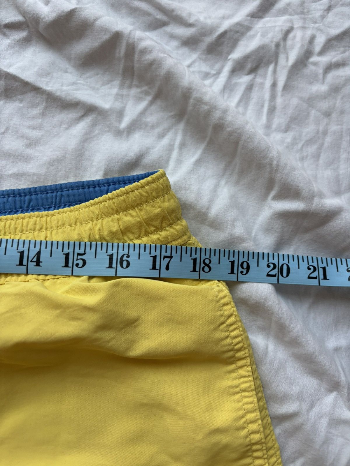 Polo Ralph Lauren Vintage Polo Ralph Lauren Yellow Swim Trunks Essential Size US 32 / EU 48 - 6 Thumbnail