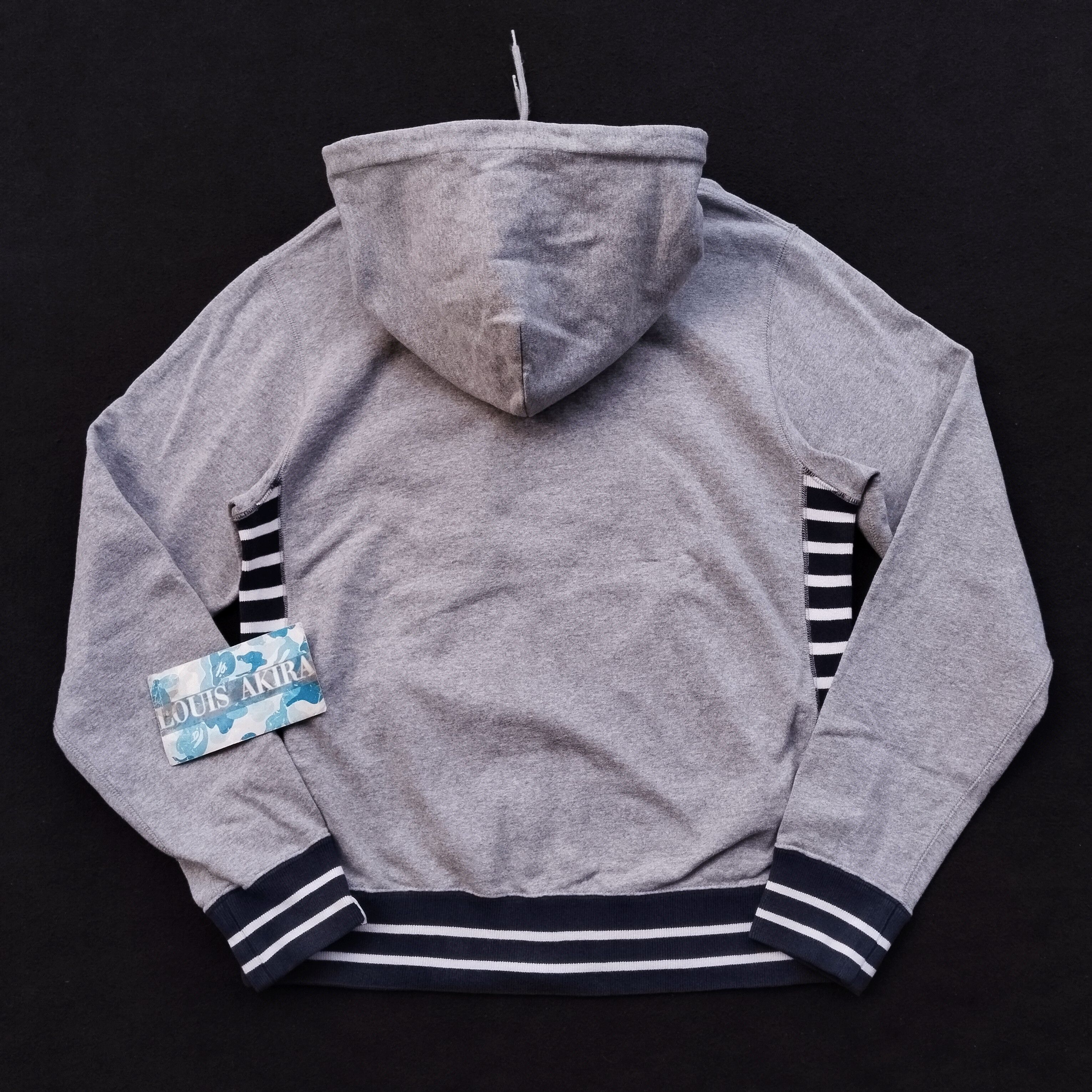 Bape Bape Rib Line Pullover Hoodie (2015) Size US M / EU 48-50 / 2 - 4 Thumbnail