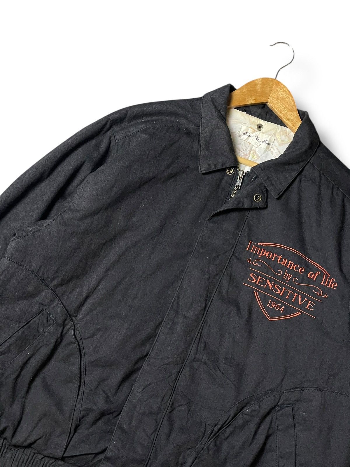 Japanese Brand × Vintage Vintage Monte Sel Embroidered Zipper Jacket (108) Size US M / EU 48-50 / 2 - 2 Thumbnail