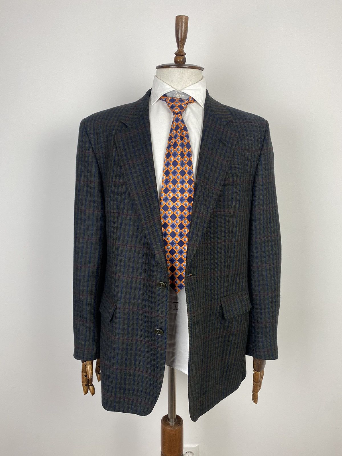 DAKS × Vintage Men’s Vintage DAKS Wool Two Piece Blazer size 44 Size 44R - 3 Thumbnail