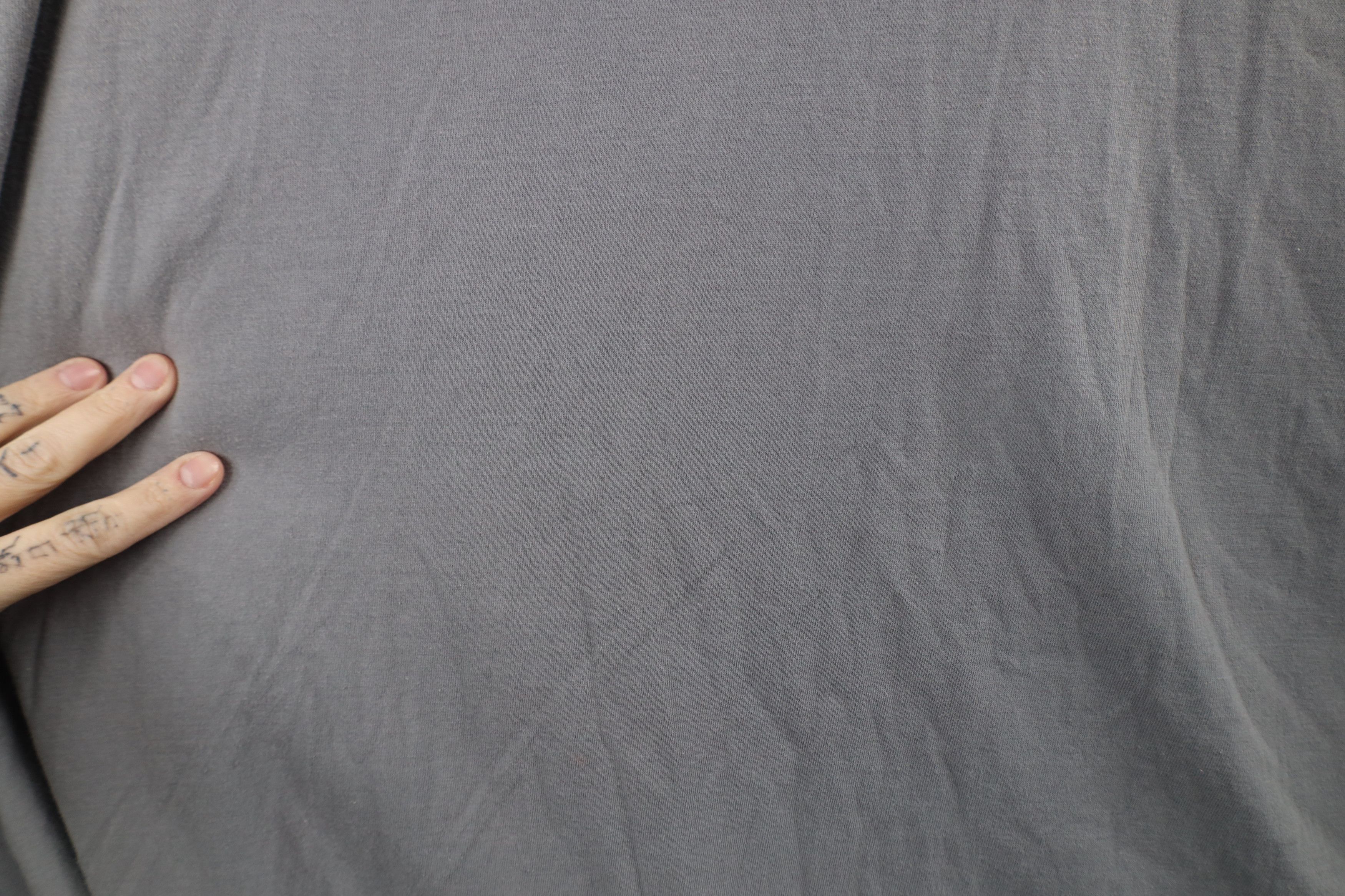 Vintage Vintage 90s Y2K Streetwear Long Sleeve T-Shirt Gray Cotton Size US XXL / EU 58 / 5 - 6 Thumbnail