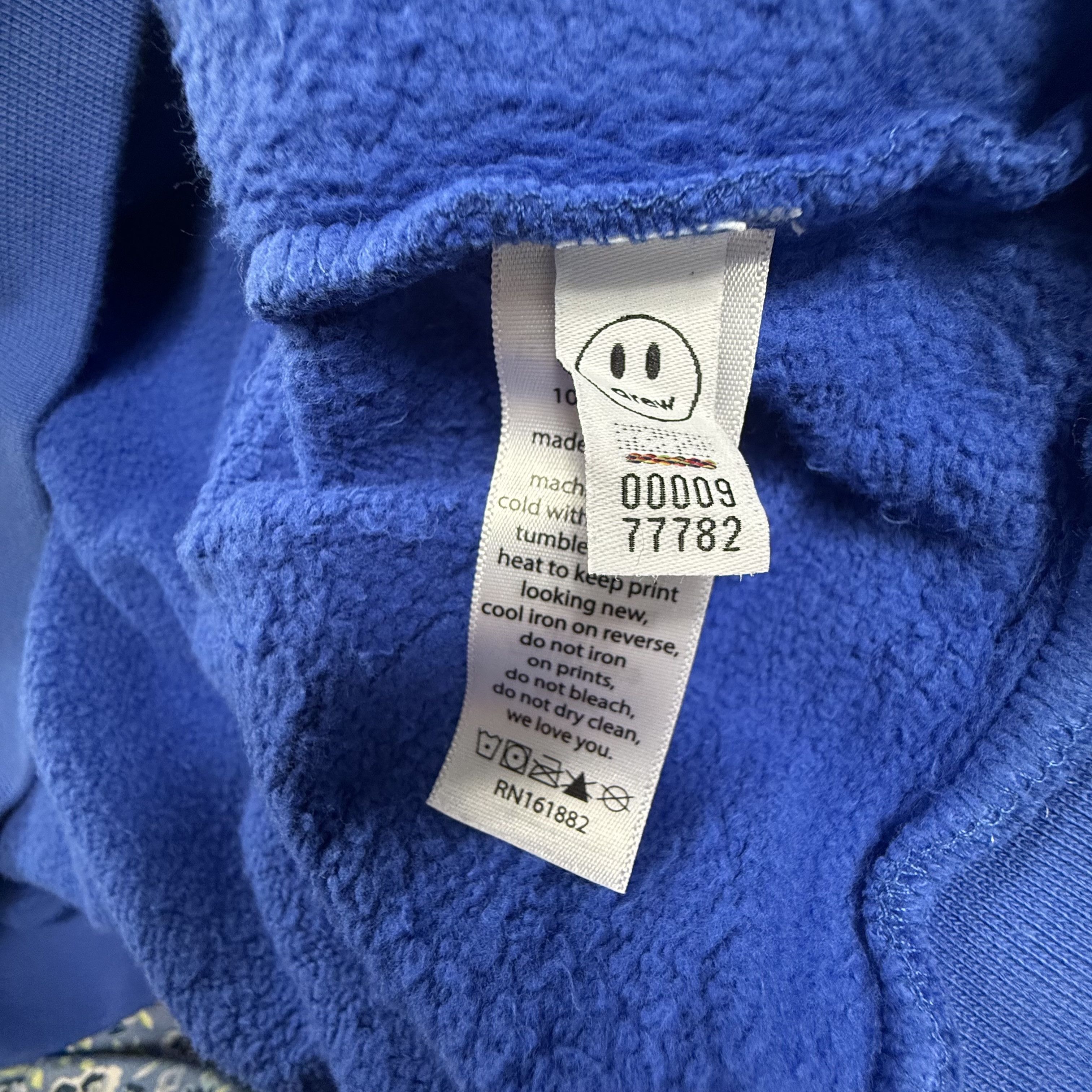 Drew House Drew House Mascot Hoodie Royal Blue XL Smiley Face Size US XL / EU 56 / 4 - 7 Thumbnail