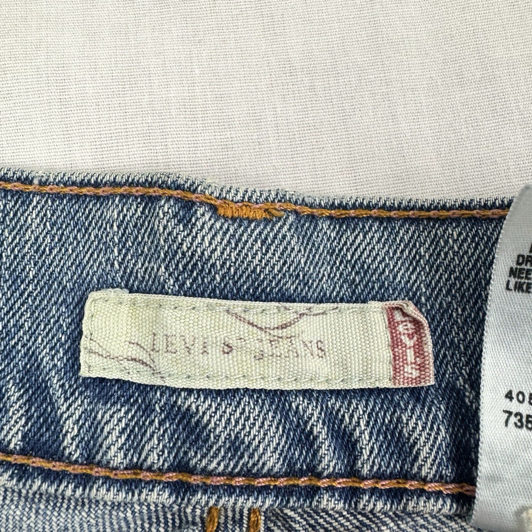 Levi's VINTAGE Levi's Bootcut Jeans Womens 5M Blue Hipster Y2K Pockets Low Waist Size 27" / US 4 / IT 40 - 5 Thumbnail