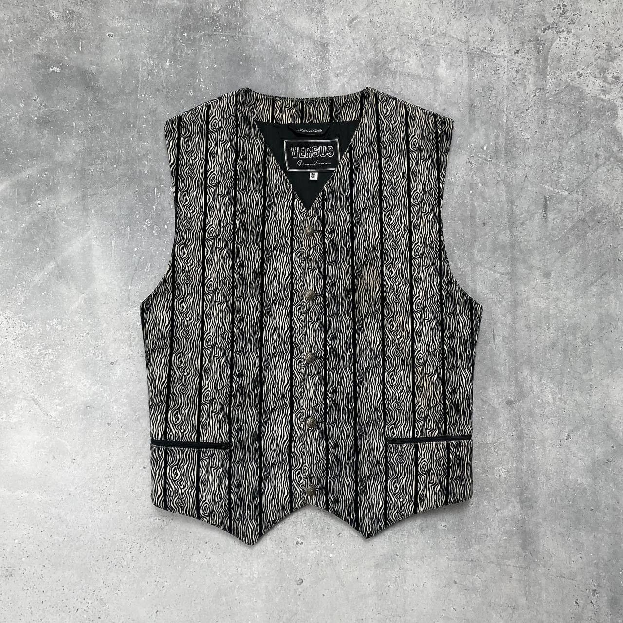 Vintage 90s Versus Gianni Versace Viscose Blend Vest