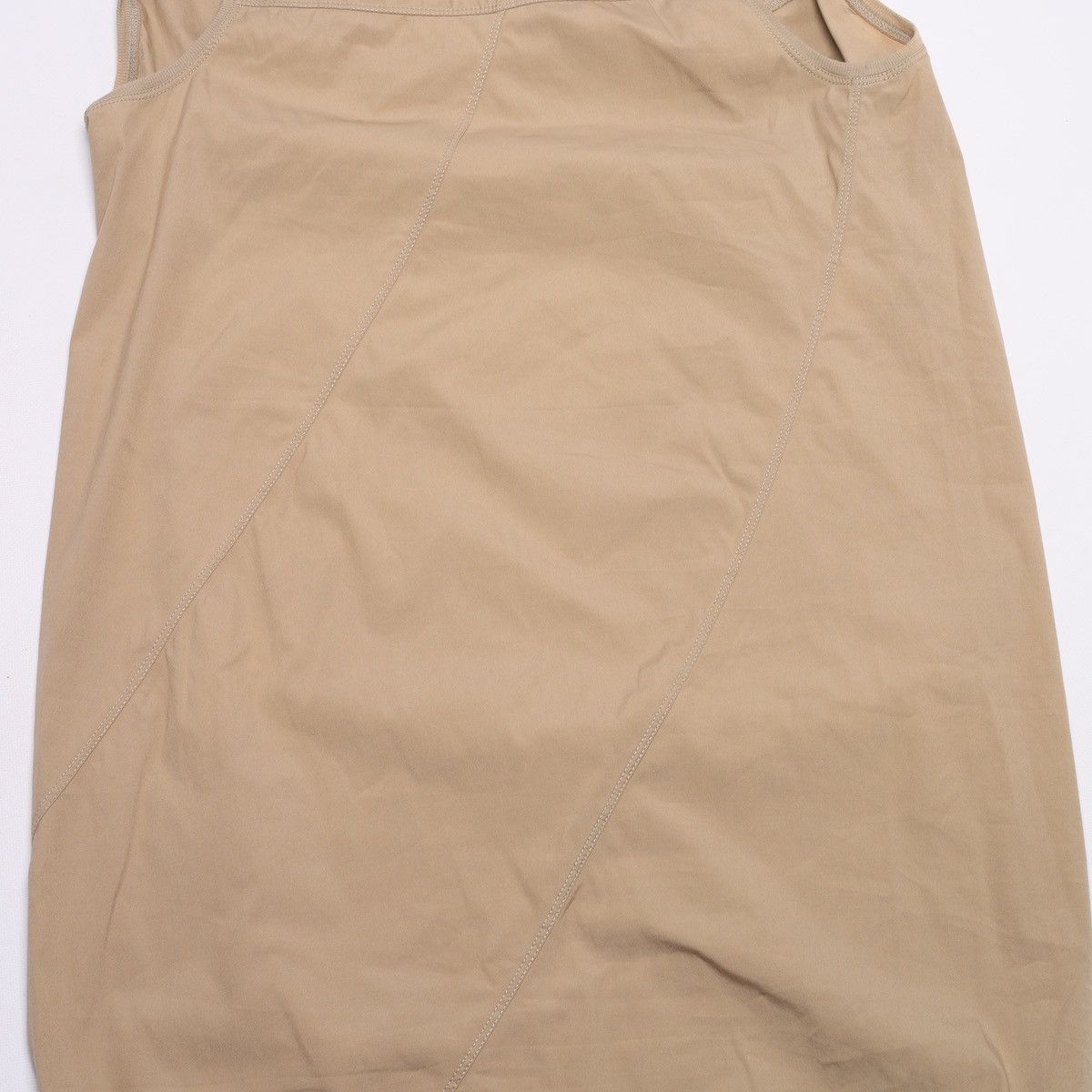 Brunello Cucinelli Brunello Cucinelli Cotton Polyamide Spandex Dress Long Beige Size S / US 4 / IT 40 - 17 Thumbnail