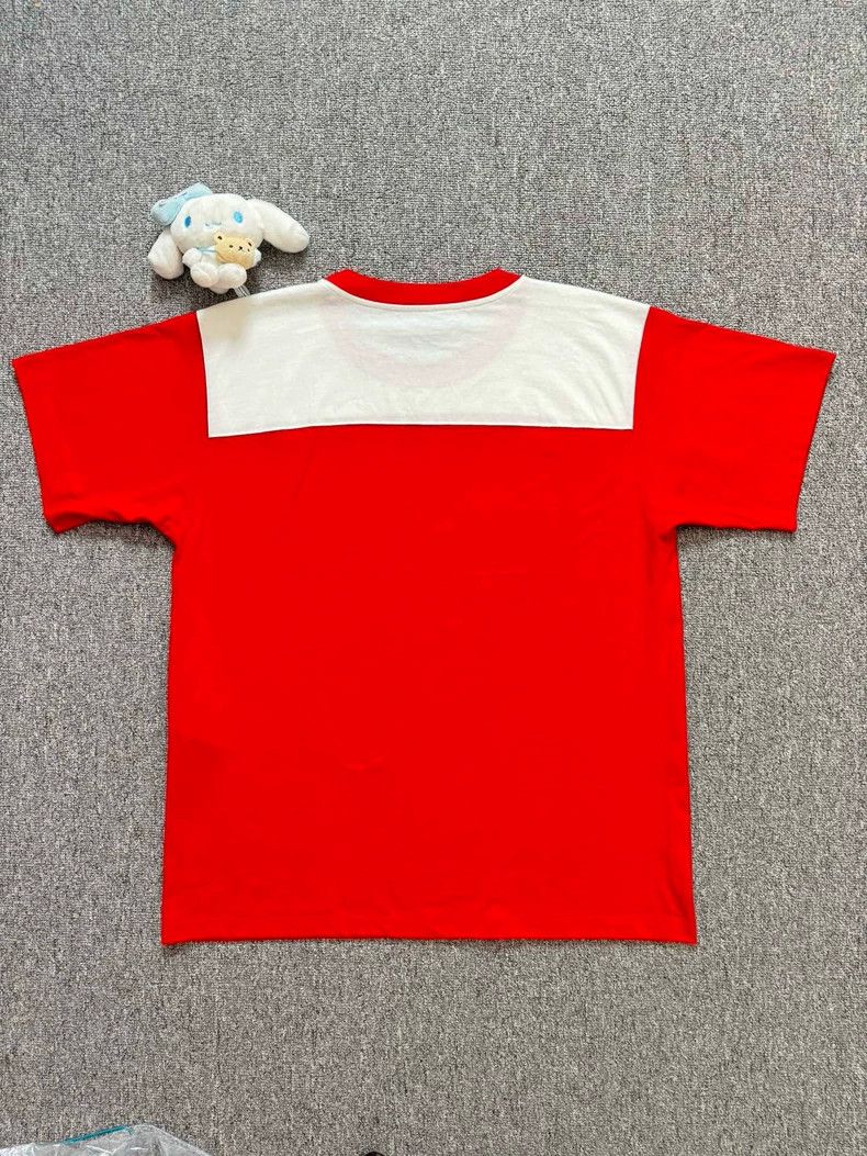 Gucci GucciWhite and red color matching GG short sleeves 2503-Nex Size US S / EU 44-46 / 1 - 2 Thumbnail