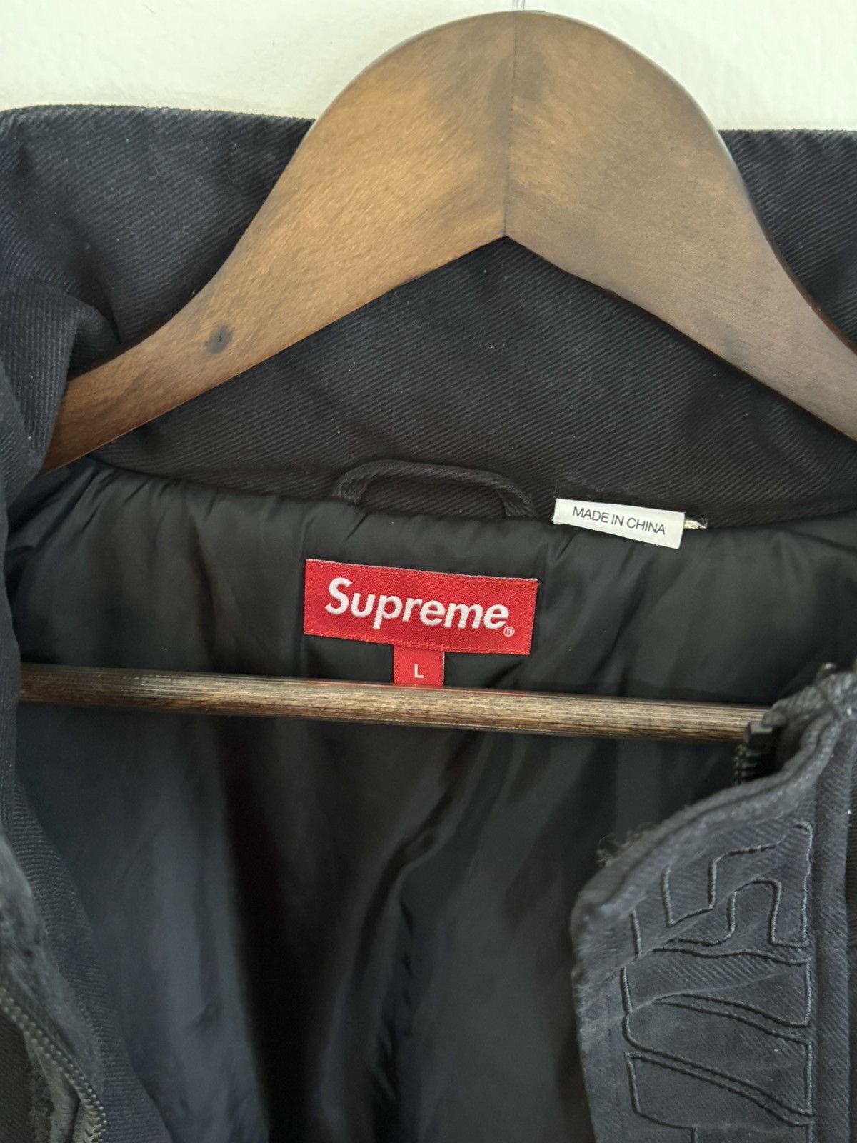 Supreme Supreme Brushed Twill Jacket Size US L / EU 52-54 / 3 - 3 Thumbnail
