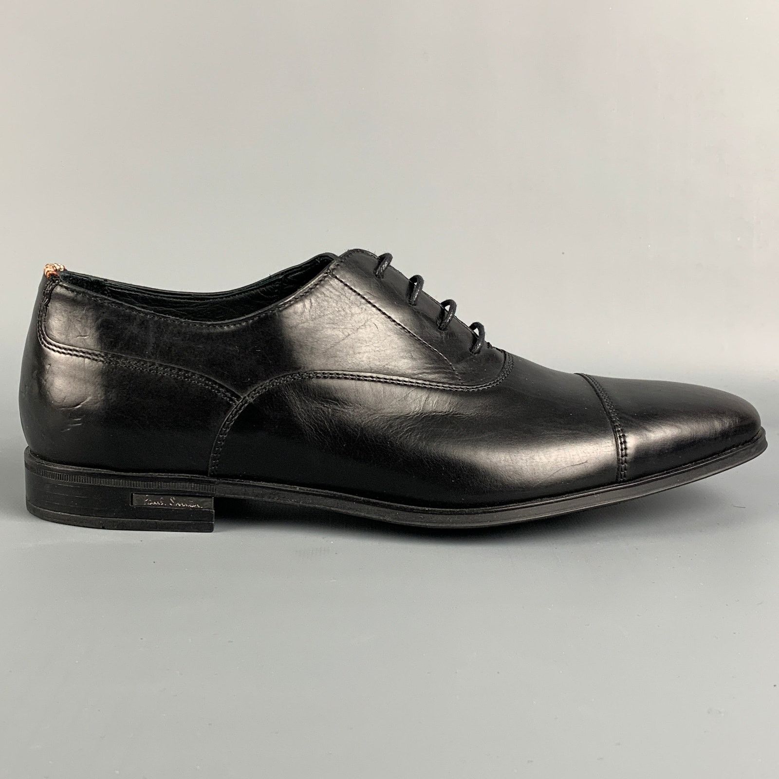 Paul Smith PAUL SMITH Size 8 Black Leather Lace Up Shoes Size US 8 / EU 41 - 1 Thumbnail