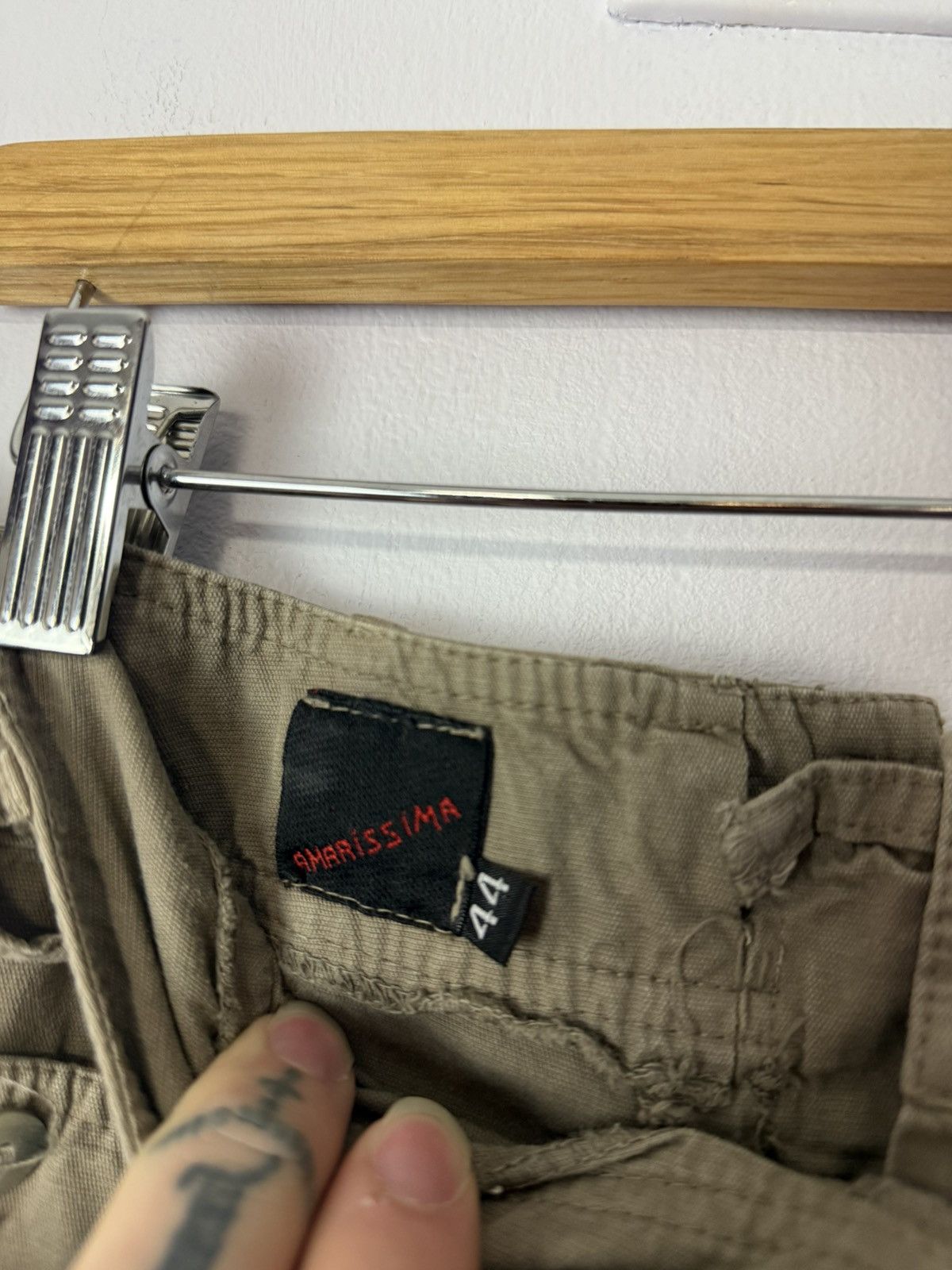 Other Amrrissima Italy Pants Bondage Unique Tan Size 44 EU Size US 32 / EU 48 - 9 Thumbnail