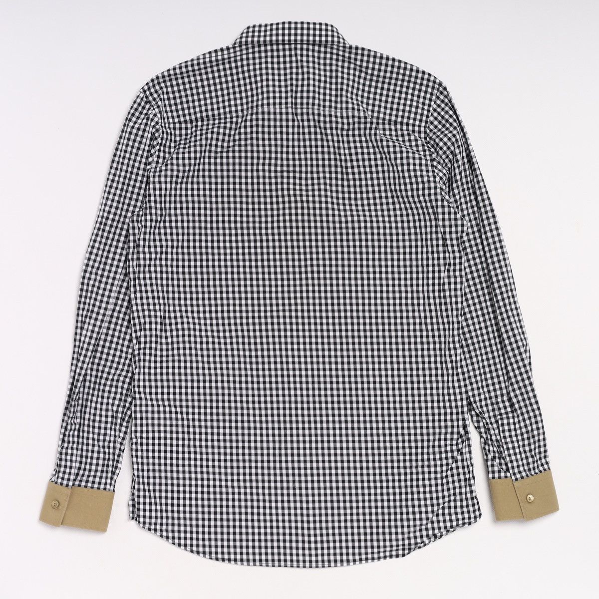 Givenchy Givenchy Plaid Check Oxford Shirt Collar Long Sleeve White Size US L / EU 52-54 / 3 - 4 Thumbnail
