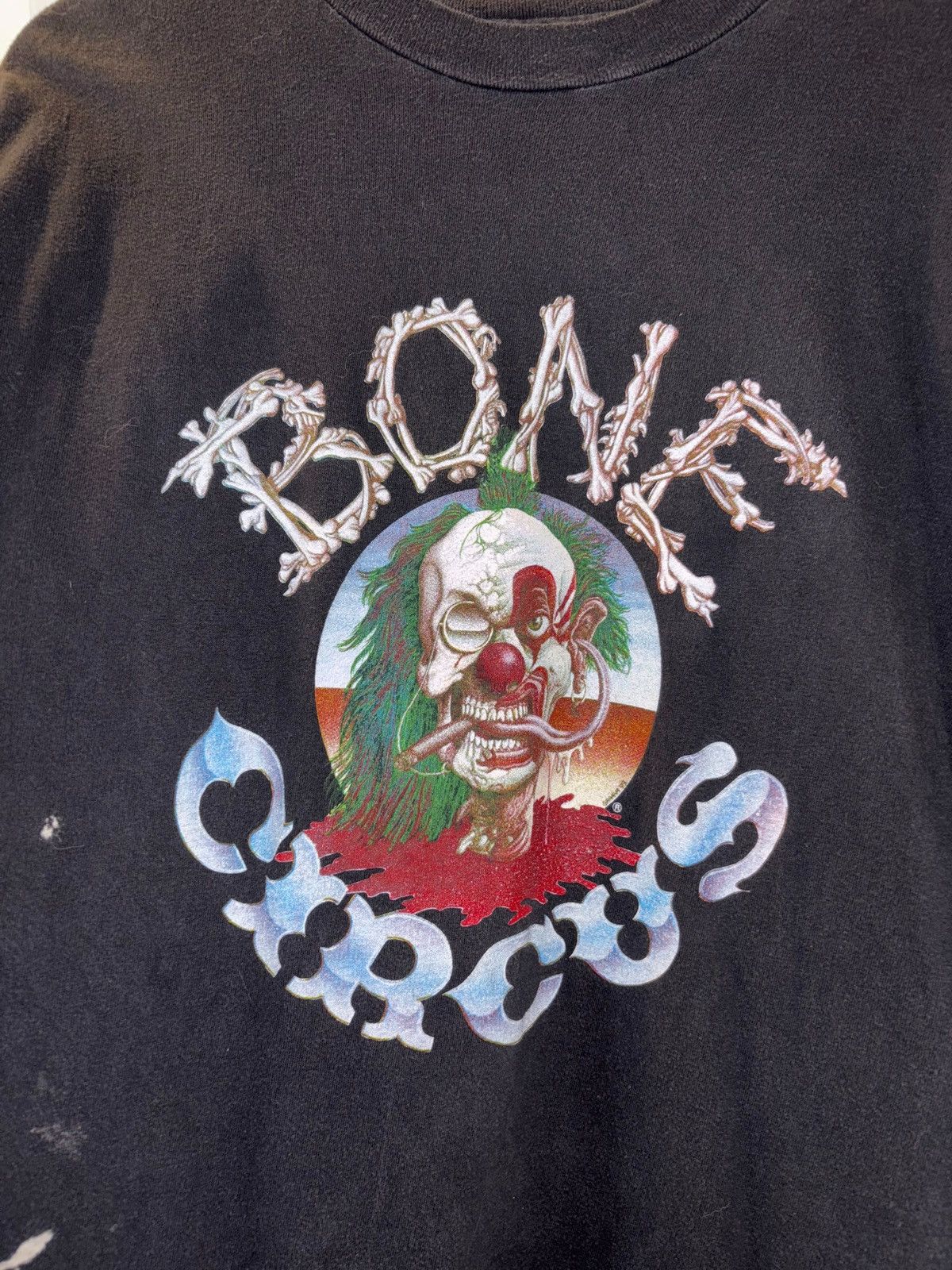 Band Tees × Hanes × Vintage Vintage 90s Bone Circus Bad Seed Band T-Shirt Size US XL / EU 56 / 4 - 3 Thumbnail