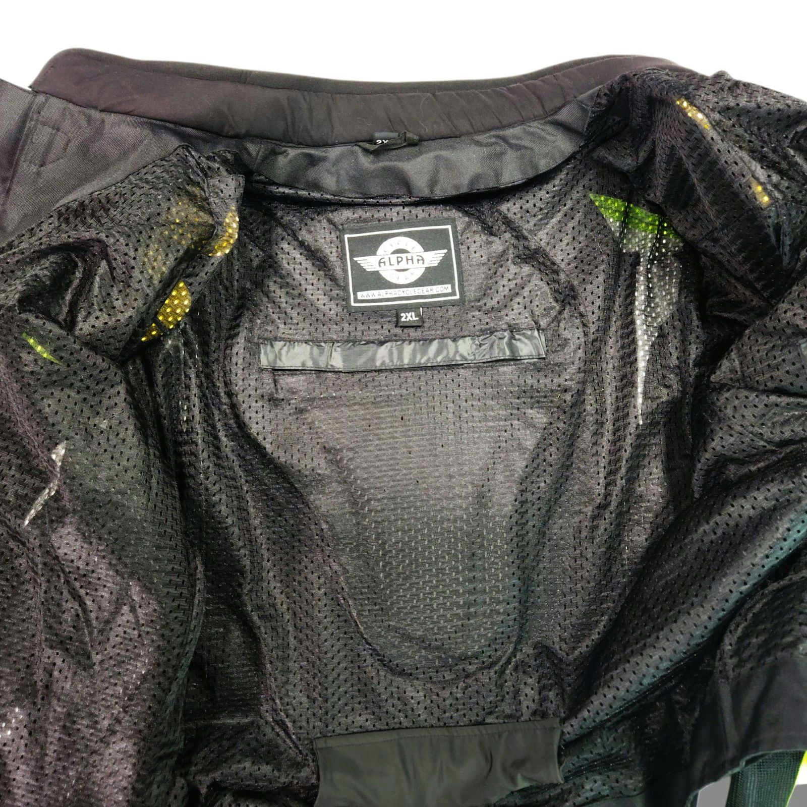 Other Alpha Cycle Gear Mesh Motorcycle Jacket CE Armor Black 2XL Size US XXL / EU 58 / 5 - 5 Thumbnail