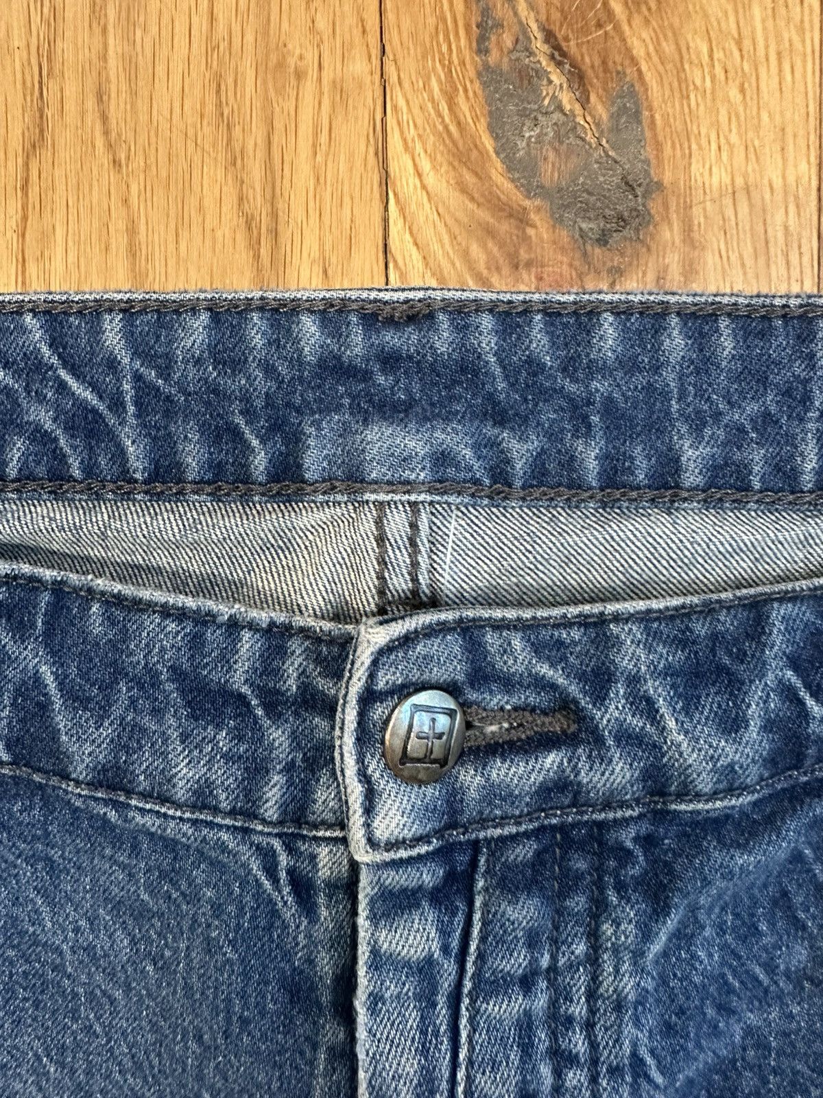 Ksubi Ksubi Knee High Spell Blue Denim Jeans Size 40 Size US 40 / EU 56 - 3 Thumbnail