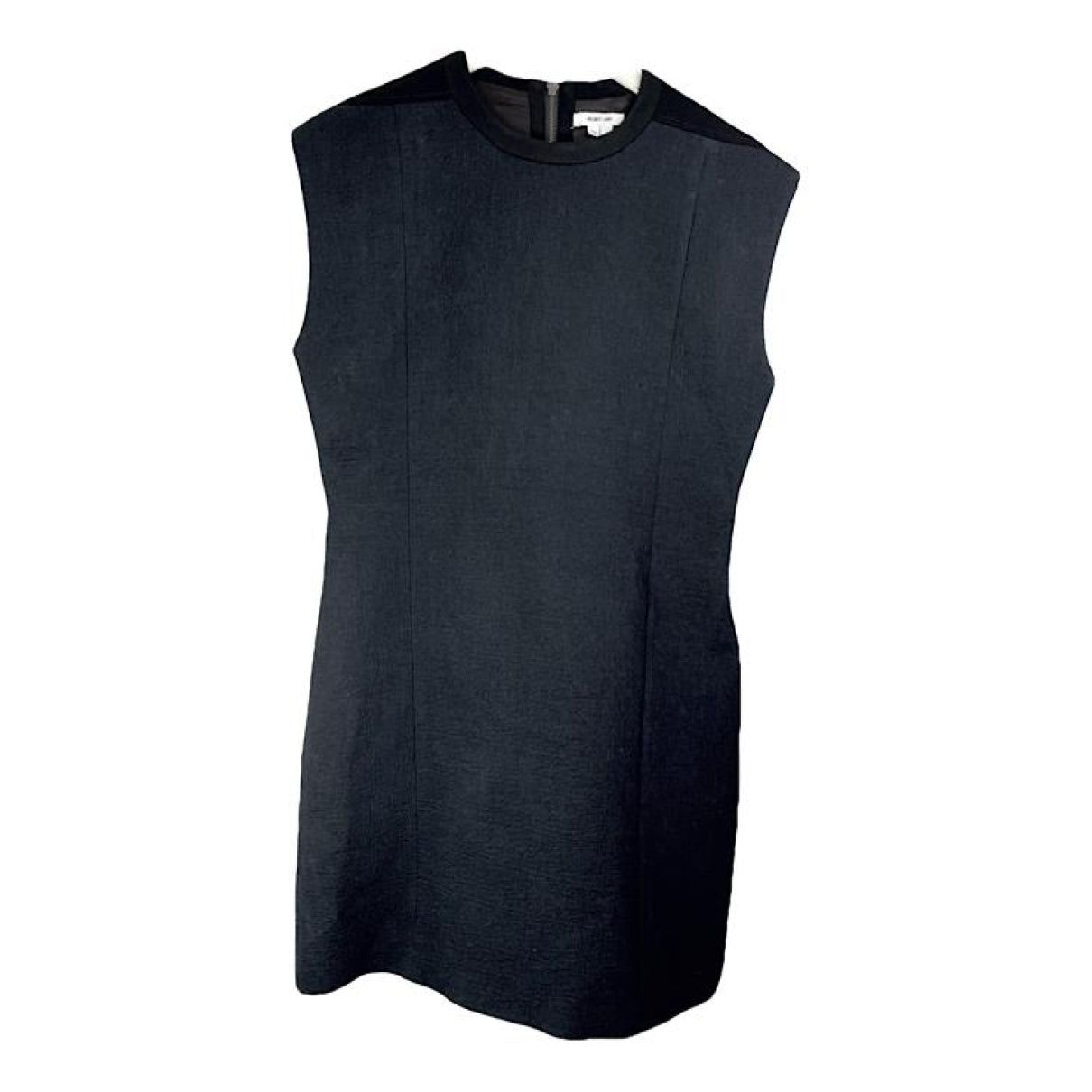 Helmut Lang Navy Wool Dresse Size L / US 10 / IT 46 - 1 Thumbnail