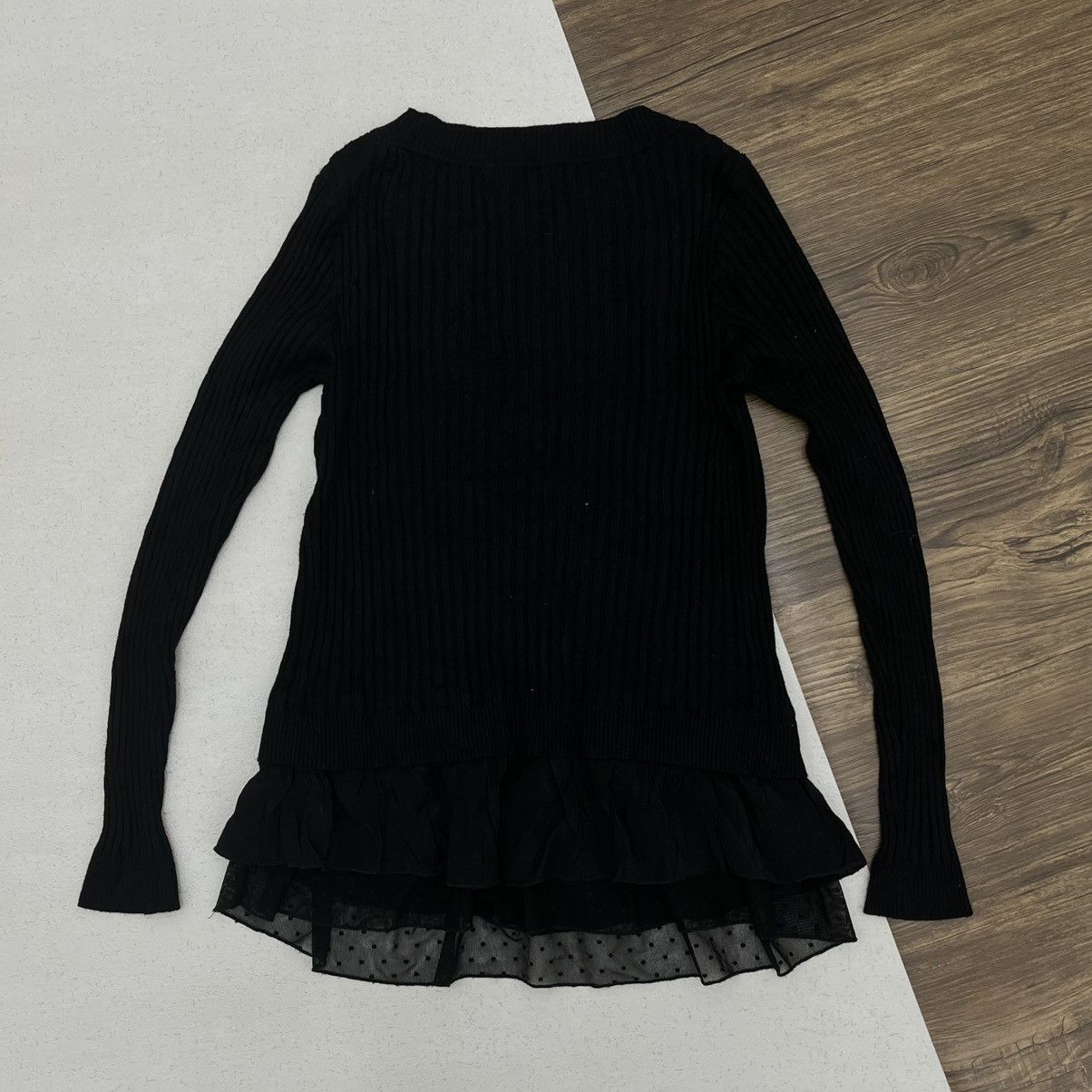 If Six Was Nine There Is Ugly LS Gothic Mesh Hem Transparent ifsixwas9 Style Size US M / EU 48-50 / 2 - 9 Thumbnail