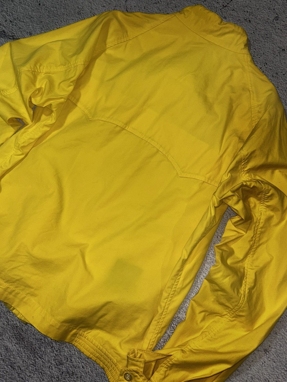 Burberry Vintage Burberrys Yellow Lightweight Bomber Nova Era Size US M / EU 48-50 / 2 - 15 Thumbnail