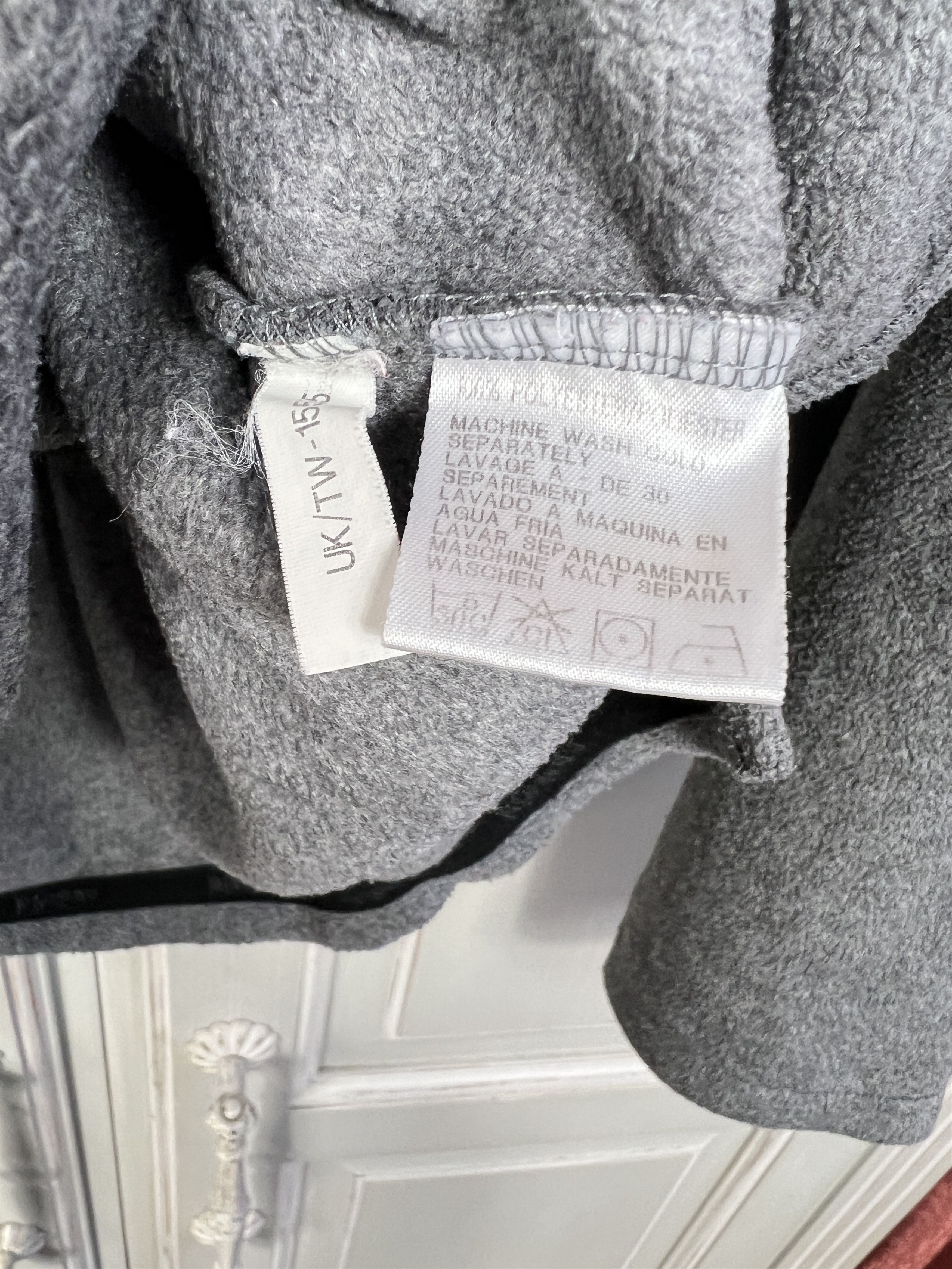 Yves Saint Laurent ysl fleece grey zip hoodie y2k Size US M / EU 48-50 / 2 - 5 Thumbnail