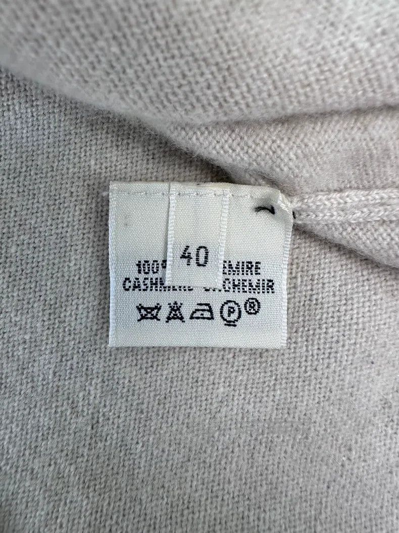 Hermes Hermes Margiela Era Cashmere Sleeveless Knit Top - Oatmeal Size S / US 4 / IT 40 - 9 Thumbnail