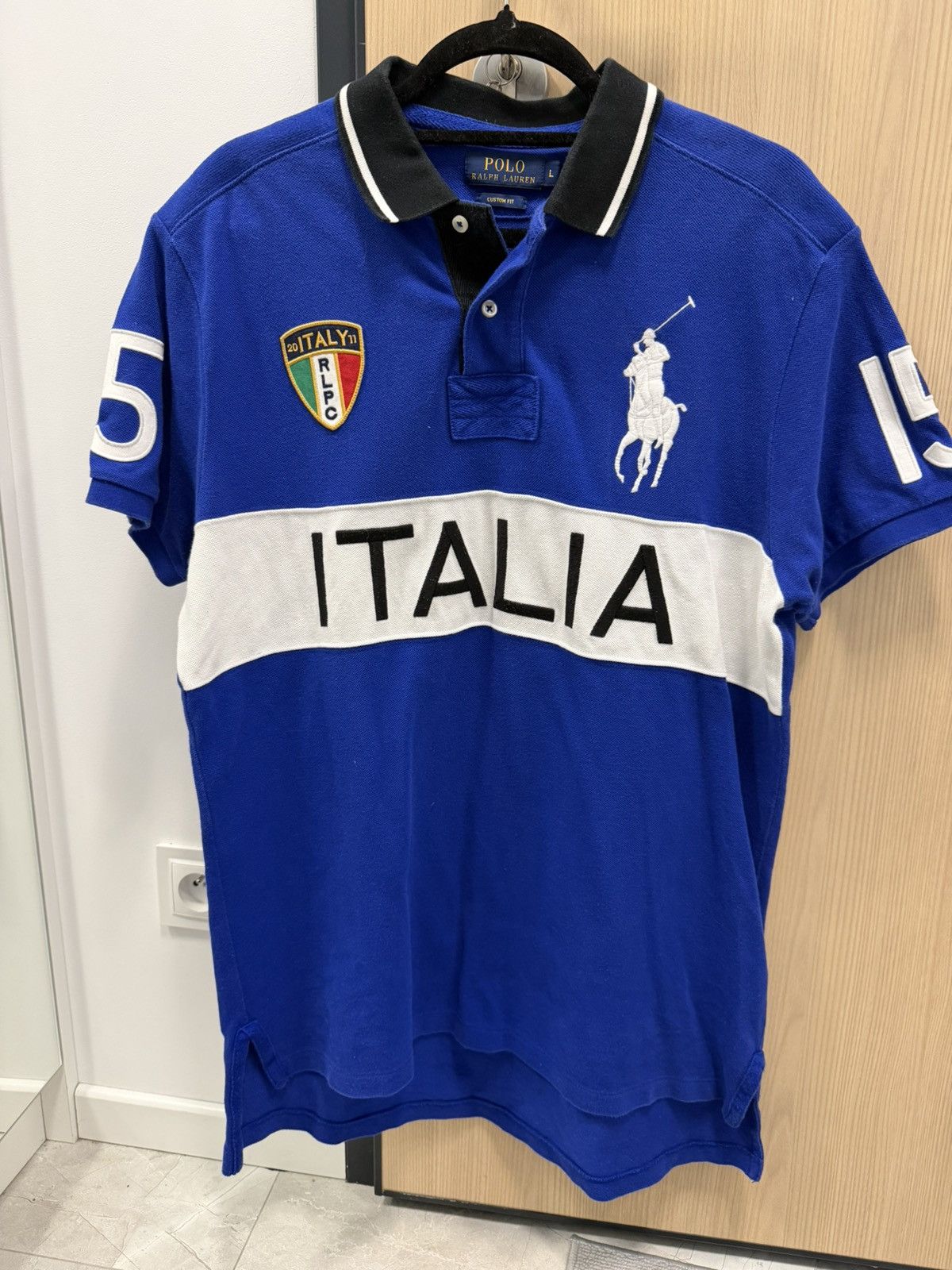 Polo Ralph Lauren Polo Ralph Lauren Italy Big Pony Polo Shirt Size US L / EU 52-54 / 3 - 2 Thumbnail