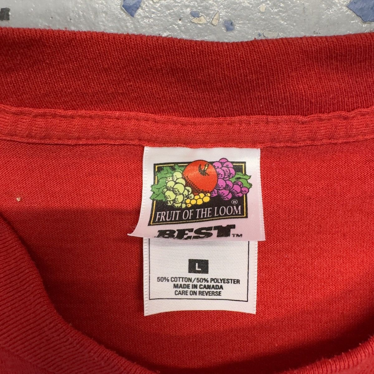 Fruit Of The Loom × Vintage Vintage 90s Fruit of the Loom Victoria Canada Graphic Shirt Size US L / EU 52-54 / 3 - 7 Thumbnail