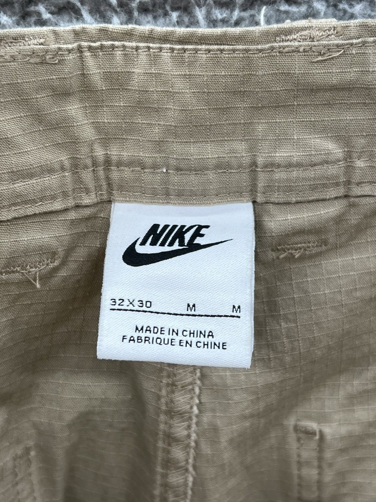 Nike Nike Club Cargo Pants Men’s Size 32x30 Khaki Ripstop Cotton Size US 32 / EU 48 - 3 Thumbnail