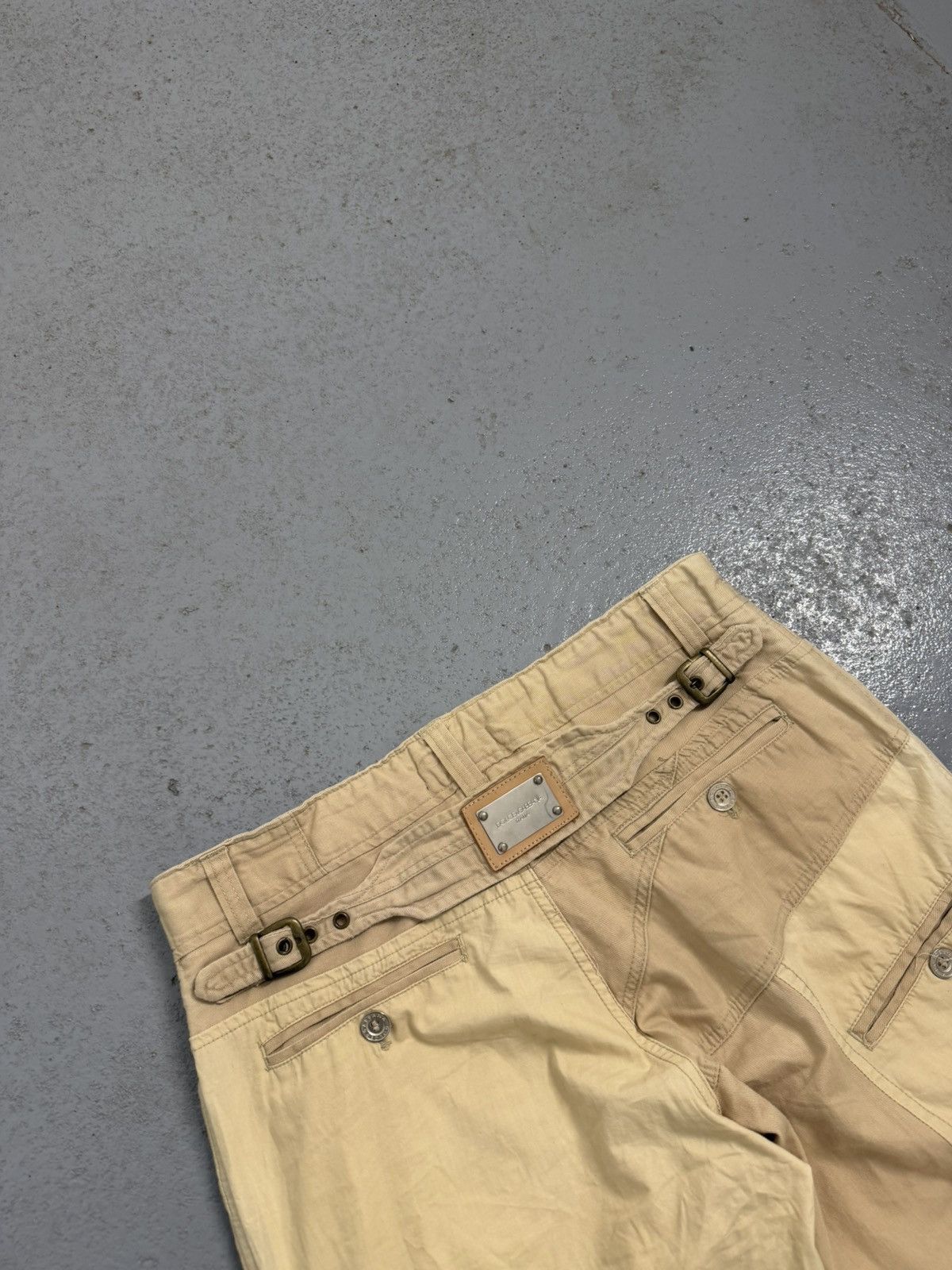Dolce & Gabbana Dolce & Gabbana Reconstructed Cargo Multi-pocket Pants Size US 34 / EU 50 - 13 Thumbnail