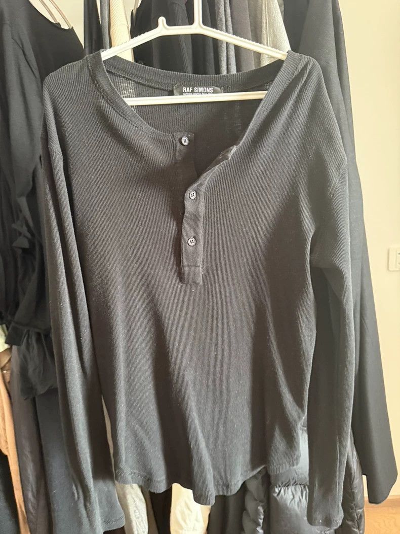 Raf Simons Raf Simons Henry collar and long sleeves Size US M / EU 48-50 / 2 - 1 Thumbnail