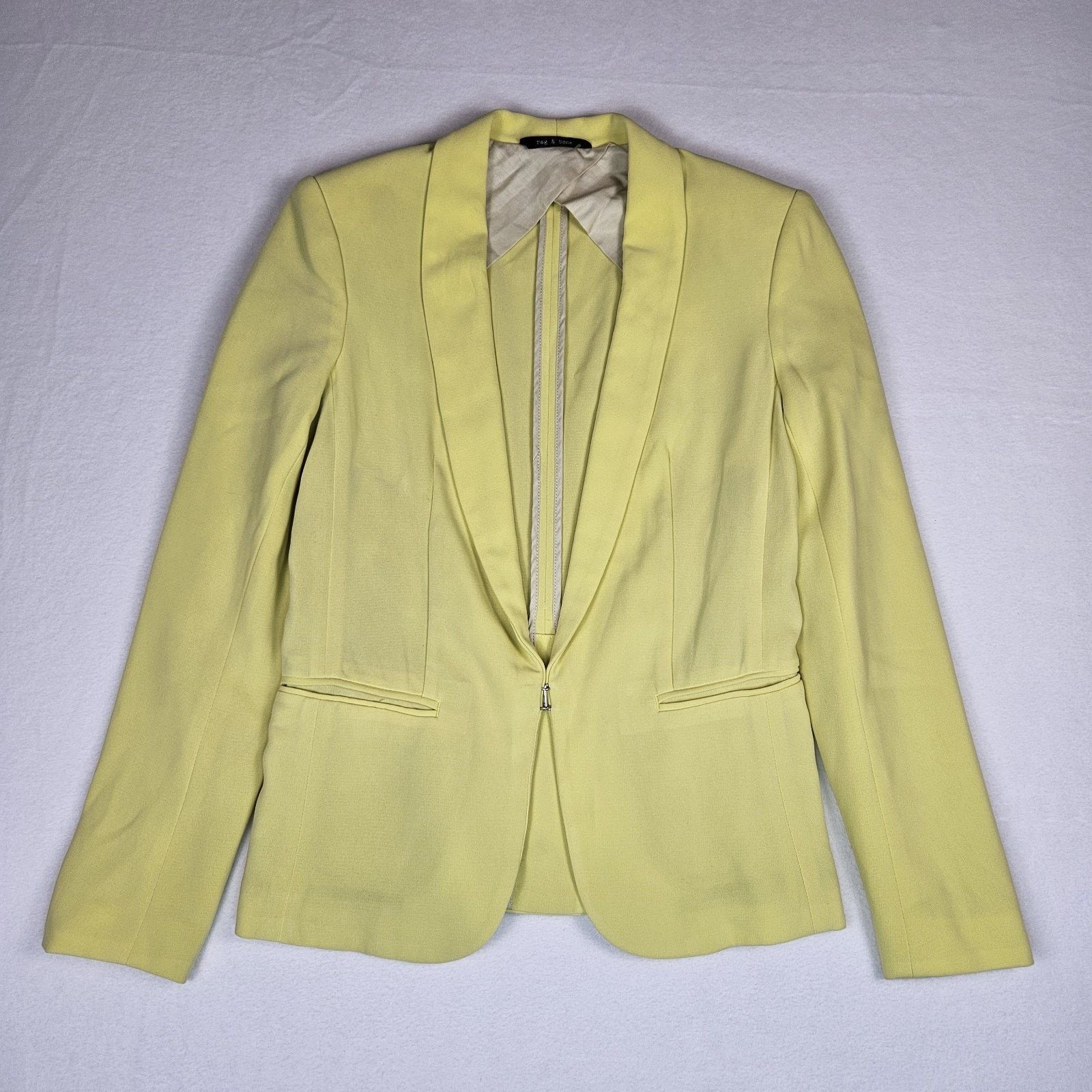 Rag & Bone Rag & Bone Tuxedo Blazer Jacket Formal Spring Wedding Size XS / US 0-2 / IT 36-38 - 9 Thumbnail