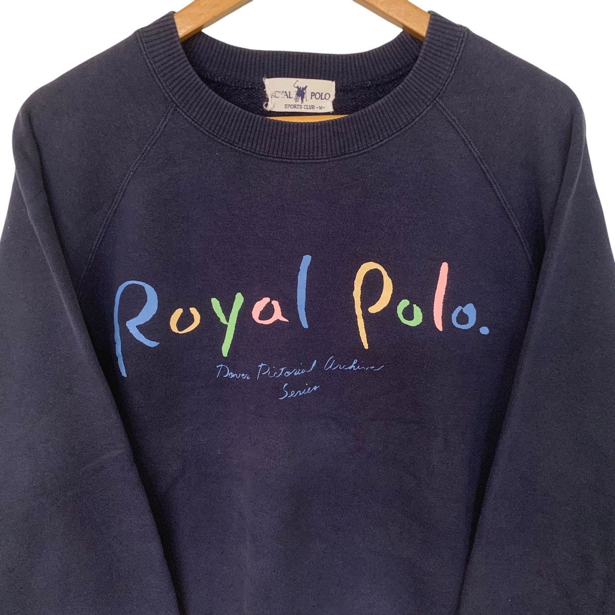 Beverly Hills Polo Club × Vintage Vintage Royal Polo Club Sweatshirt Big Logo Medium Size US M / EU 48-50 / 2 - 2 Thumbnail