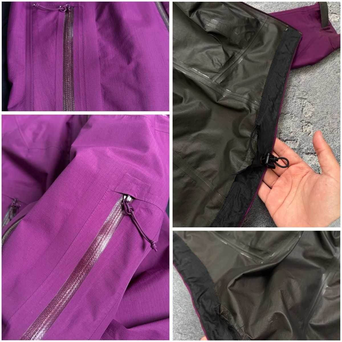 Arc'teryx Rare! Arc'teryx Beta SL Women’s Purple GORE-TEX Jacket S Size S / US 4 / IT 40 - 9 Thumbnail
