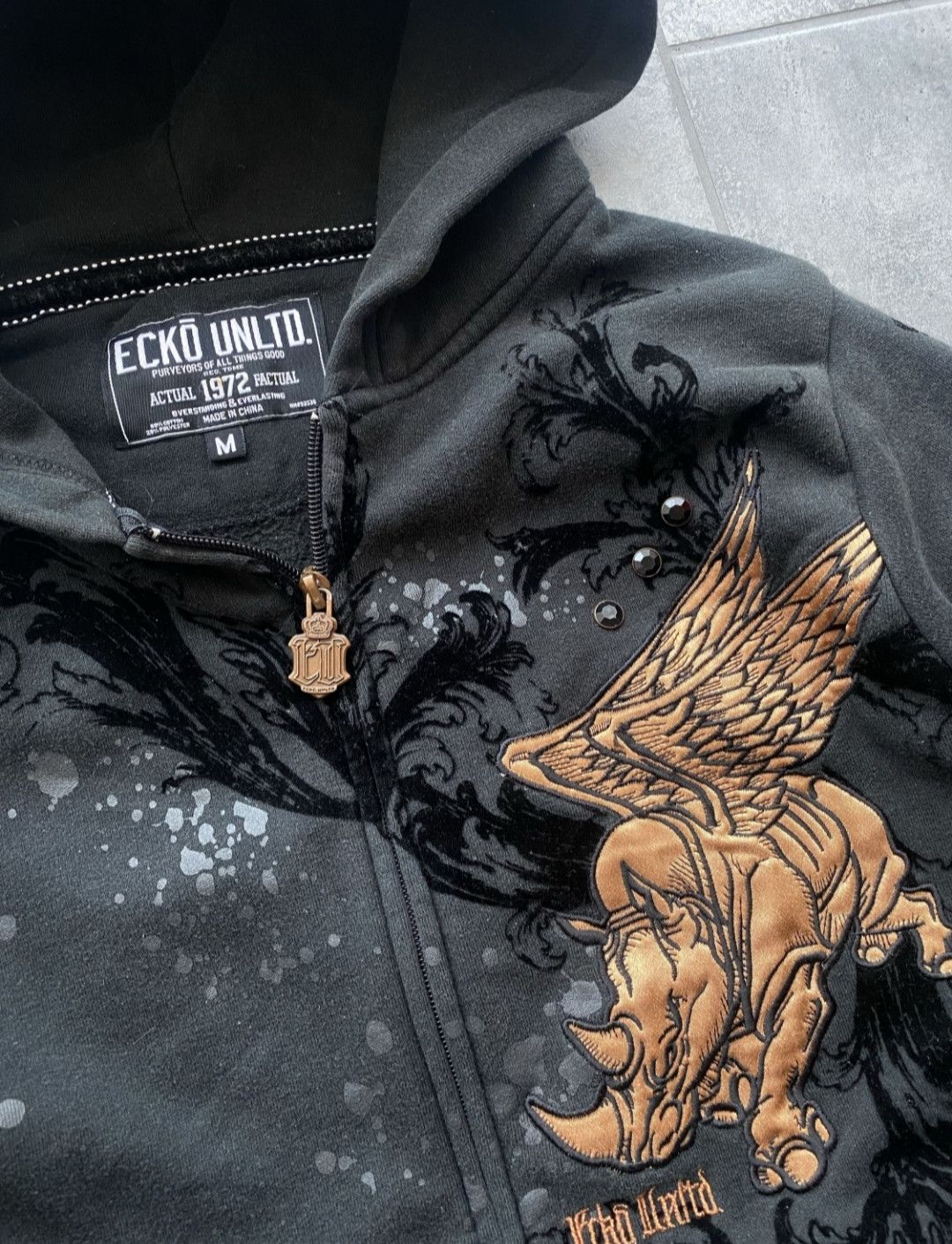 Ecko Unltd. Vintage Ecko Hoodie Size US M / EU 48-50 / 2 - 3 Thumbnail