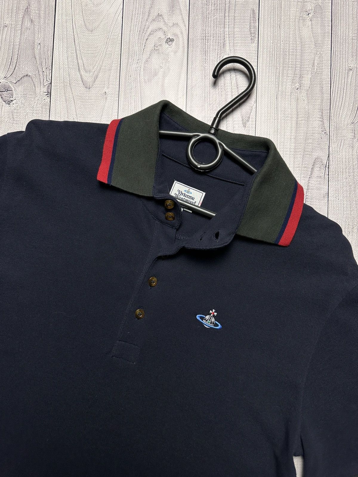 Vintage × Vivienne Westwood Vintage Vivienne Westwood polo size L logo Size US L / EU 52-54 / 3 - 2 Thumbnail