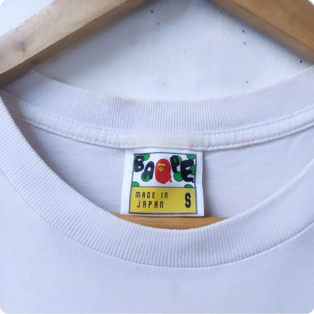 Bape Bape Head Green Camo Tshirt Size US S / EU 44-46 / 1 - 7 Thumbnail