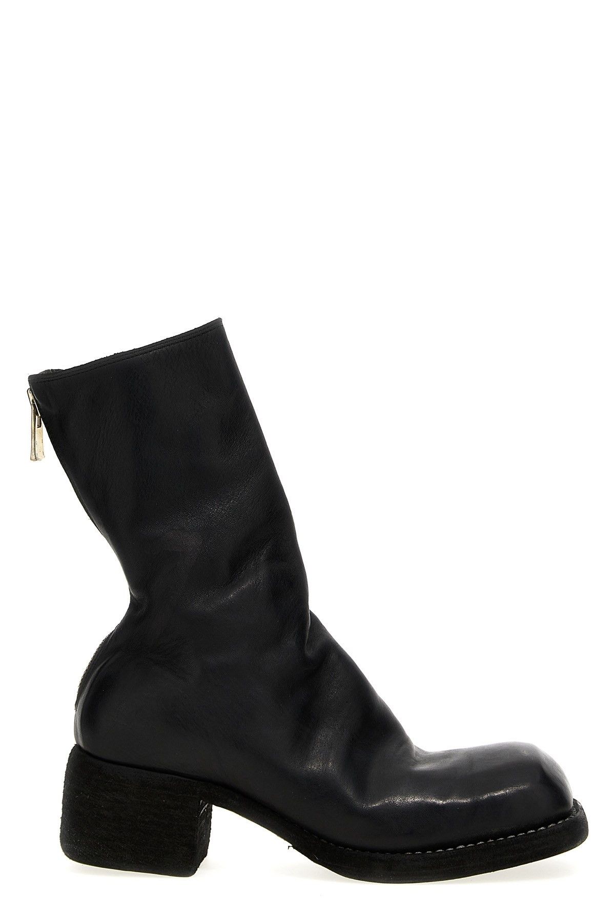 image of Guidi '9088' Ankle Boots in Black, Women's