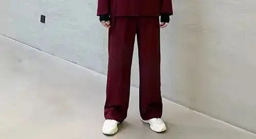 Other Men's Clothing Red Irregular Casual Suit Pants Size US 31 - 3 Thumbnail