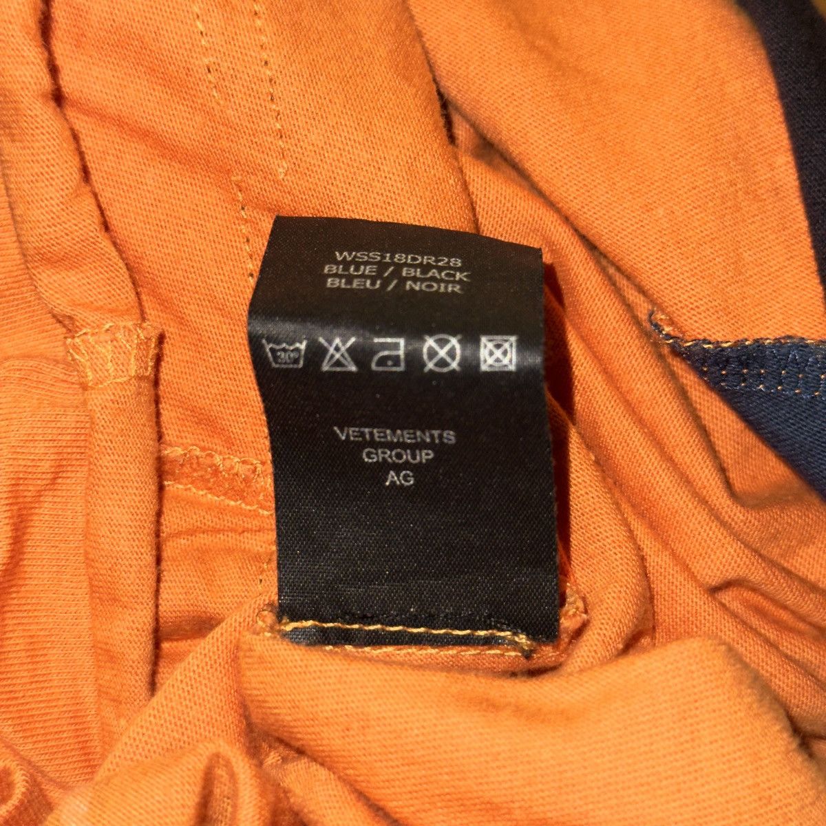 Vetements Vetements SS18 Zurich Staff Hoodie Dress (Demna Gvasalia) Size US M / EU 48-50 / 2 - 15 Thumbnail