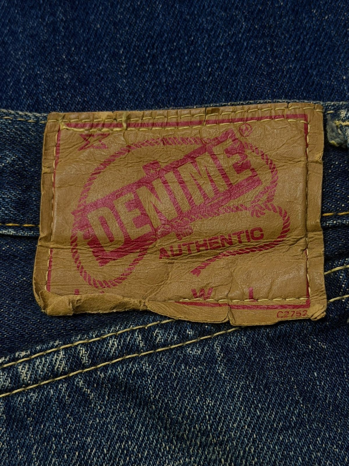 Denime Vintage 90s Denime Osaka Five Japan | Selvedge Denim Jeans Size US 29 - 14 Thumbnail
