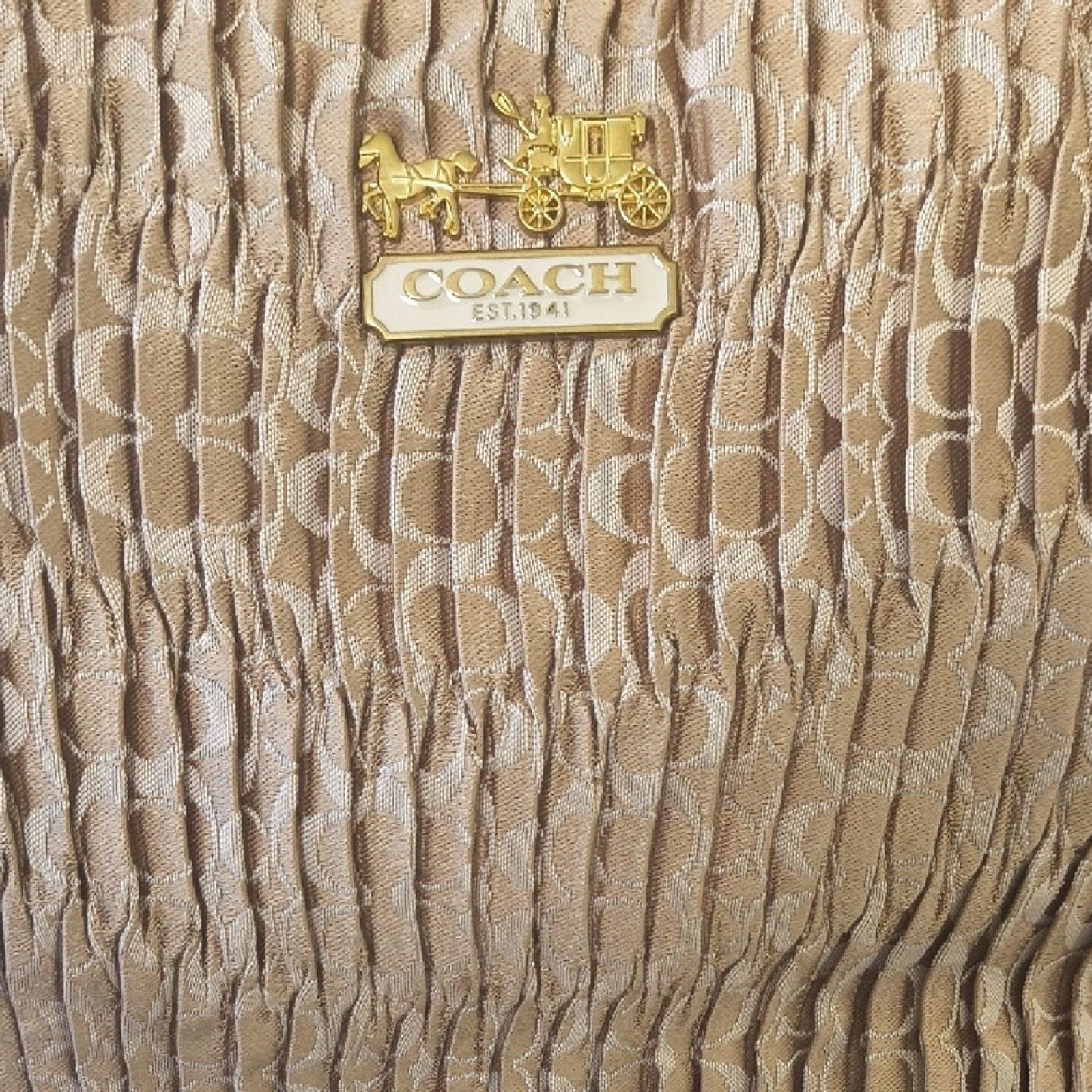 Coach Up-Crafted by Coach Madison Maggie Gathered Jacquard Size ONE SIZE - 2 Thumbnail