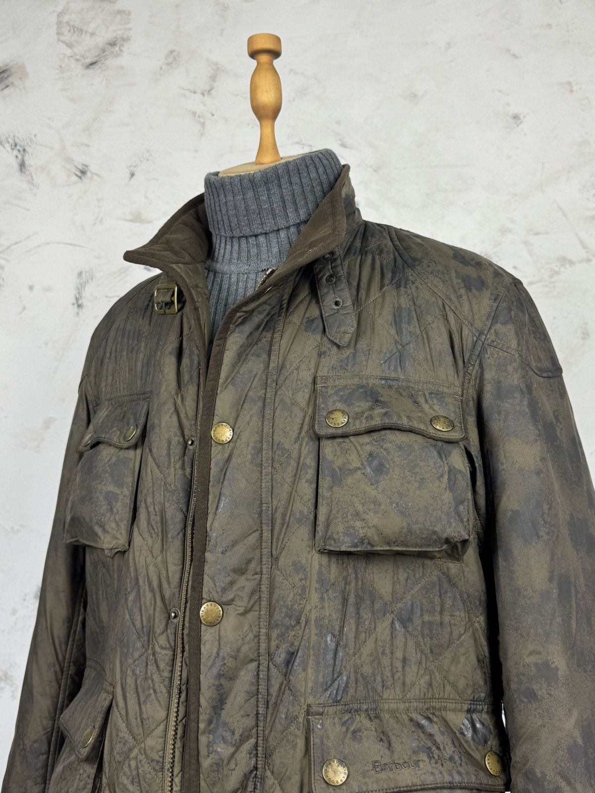 Barbour Custom Barbour Chukka Quilted Jacket Size L Size US L / EU 52-54 / 3 - 3 Thumbnail