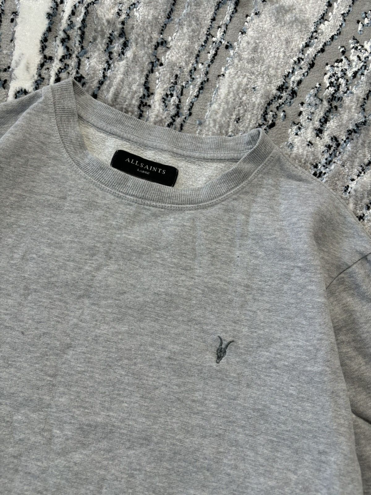 Allsaints AllSaints Crewneck Sweatshirt Basic Small Logo Old Money Size US L / EU 52-54 / 3 - 2 Thumbnail