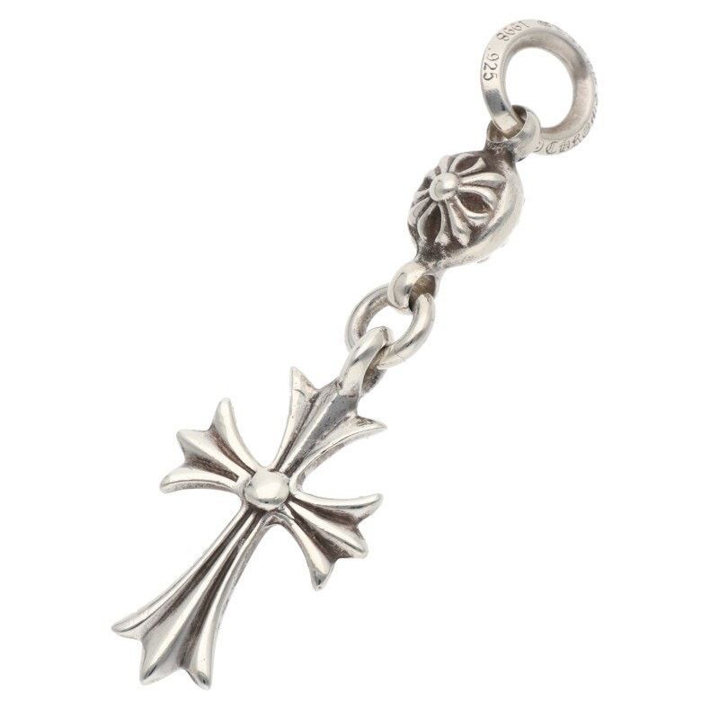 Chrome Hearts Chrome Hearts Tiny Cross Charm Silver Necklace Size ONE SIZE - 2 Thumbnail