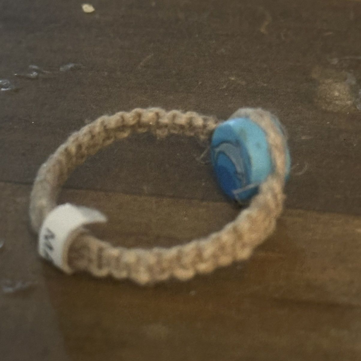 Other Woven hemp resin dolphin ring Size ONE SIZE - 6 Thumbnail