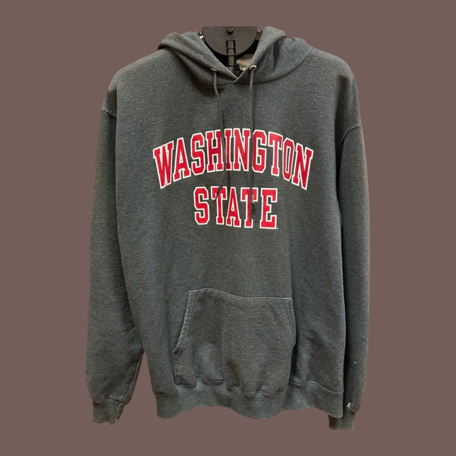 Champion VTG Champion Washington State Charcoal Hoodie Size L Size US L / EU 52-54 / 3 - 1 Thumbnail