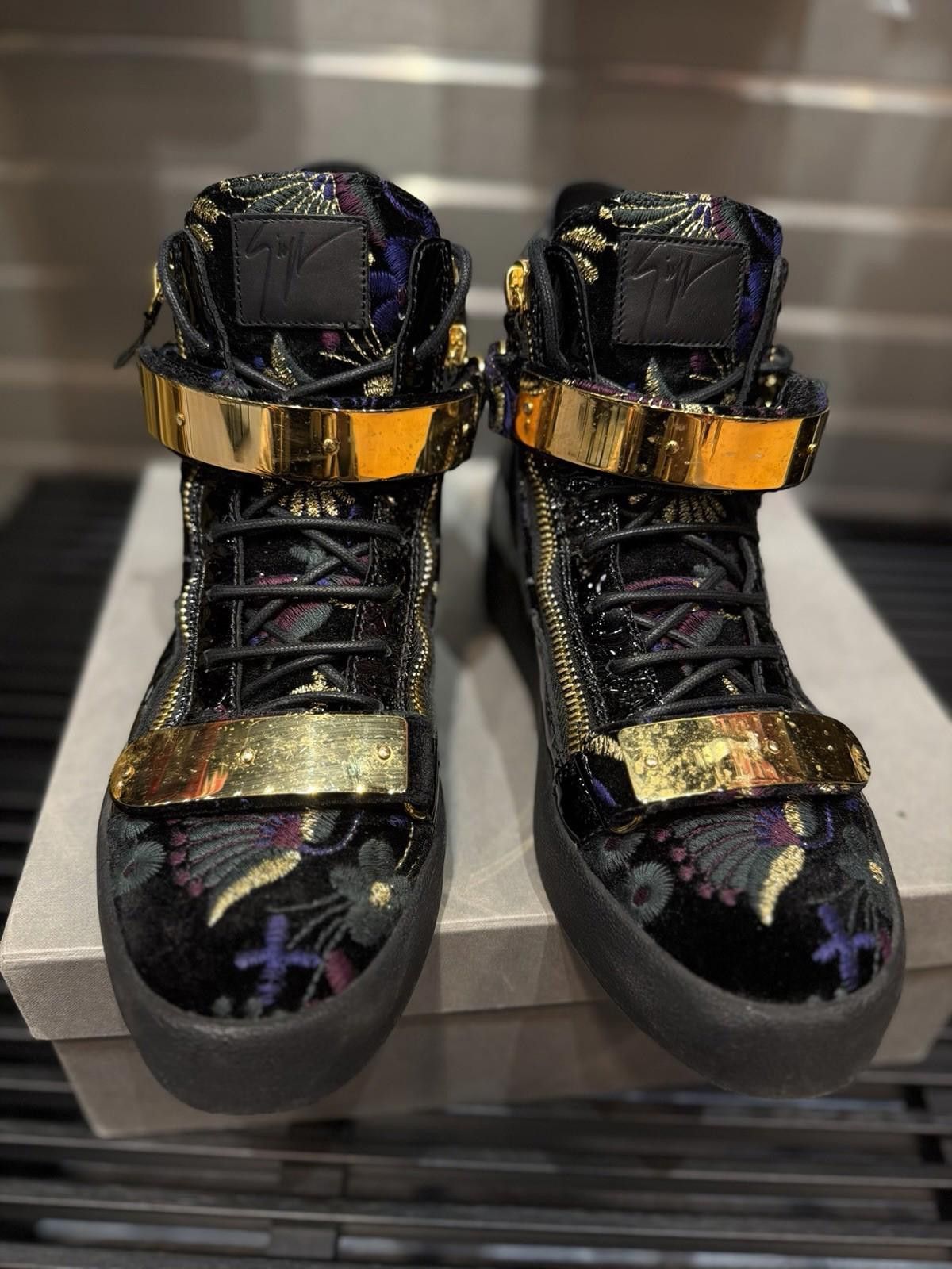 Giuseppe Zanotti Guissepe Zanotti Mens High-Top Shoes Size EU44 US11 $995 Size US 11 / EU 44 - 10 Thumbnail